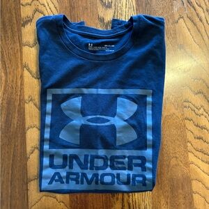 Under Armour Navy Logo Tee